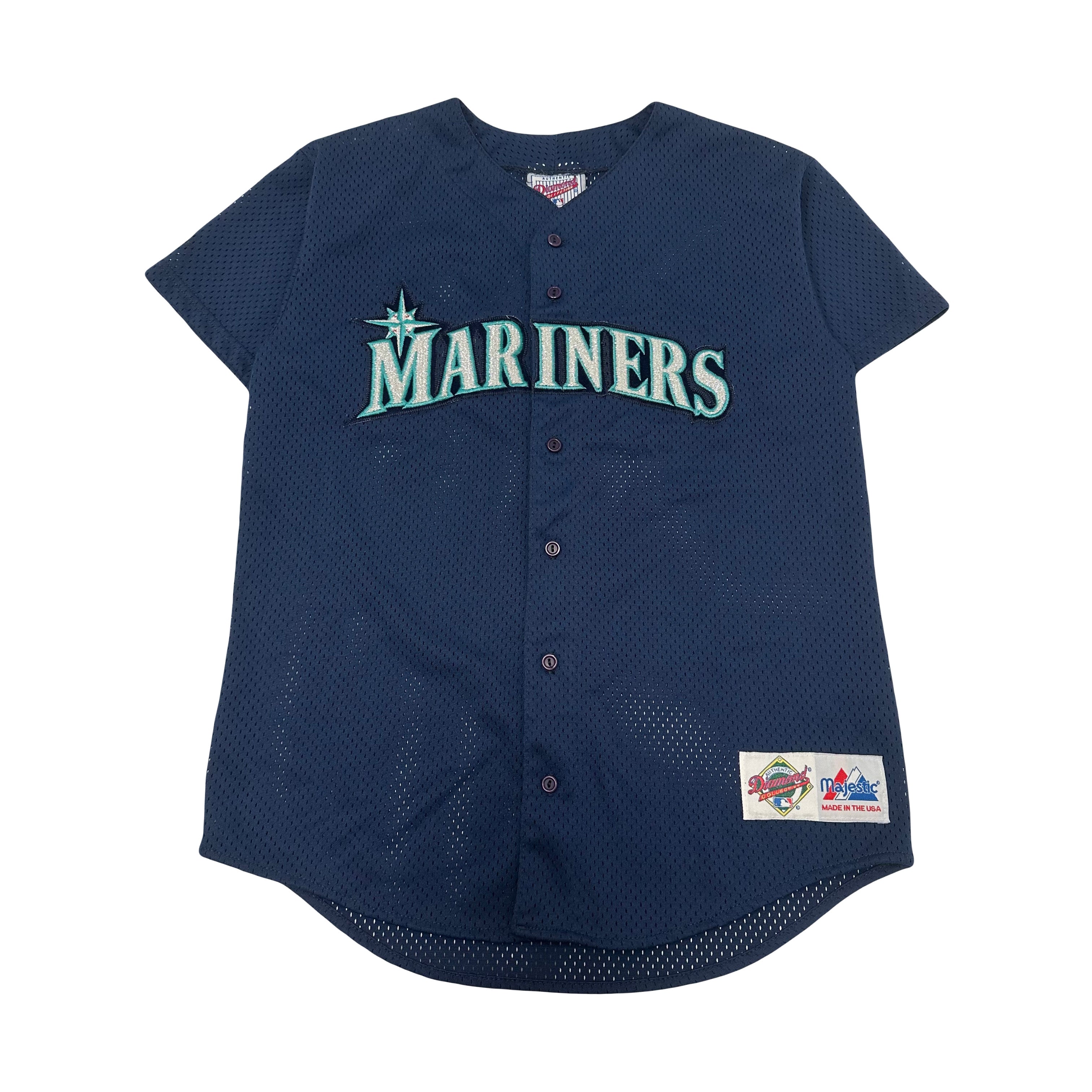 Vintage Majestic Seattle Mariners MLB Jersey Youth L
