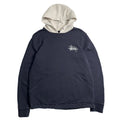 Stussy Two-Tone Logo Hoodie S