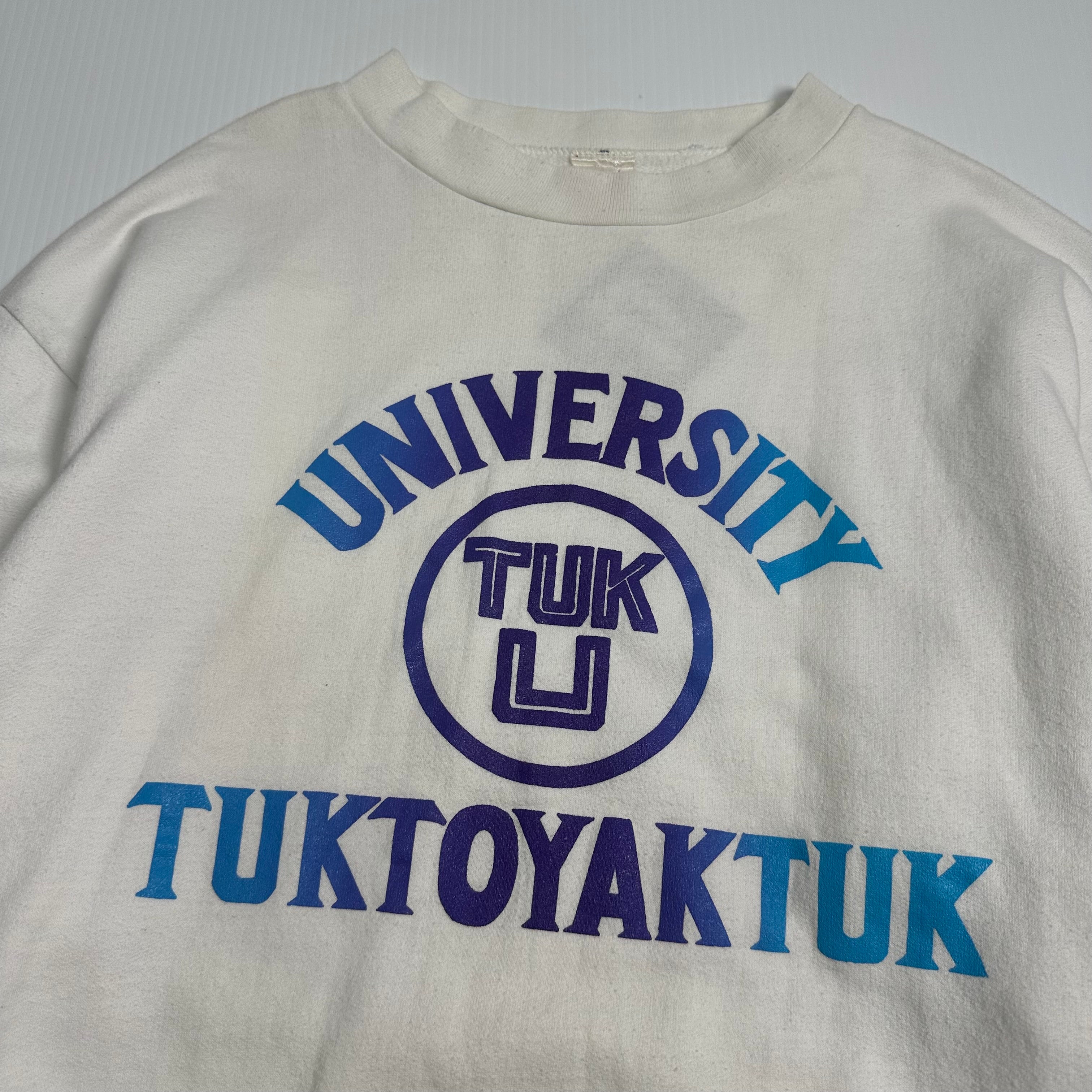 Vintage University Tuktoyaktuk Crewneck M