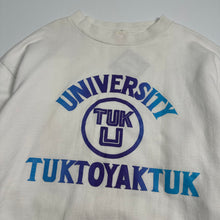 Load image into Gallery viewer, Vintage University Tuktoyaktuk Crewneck M
