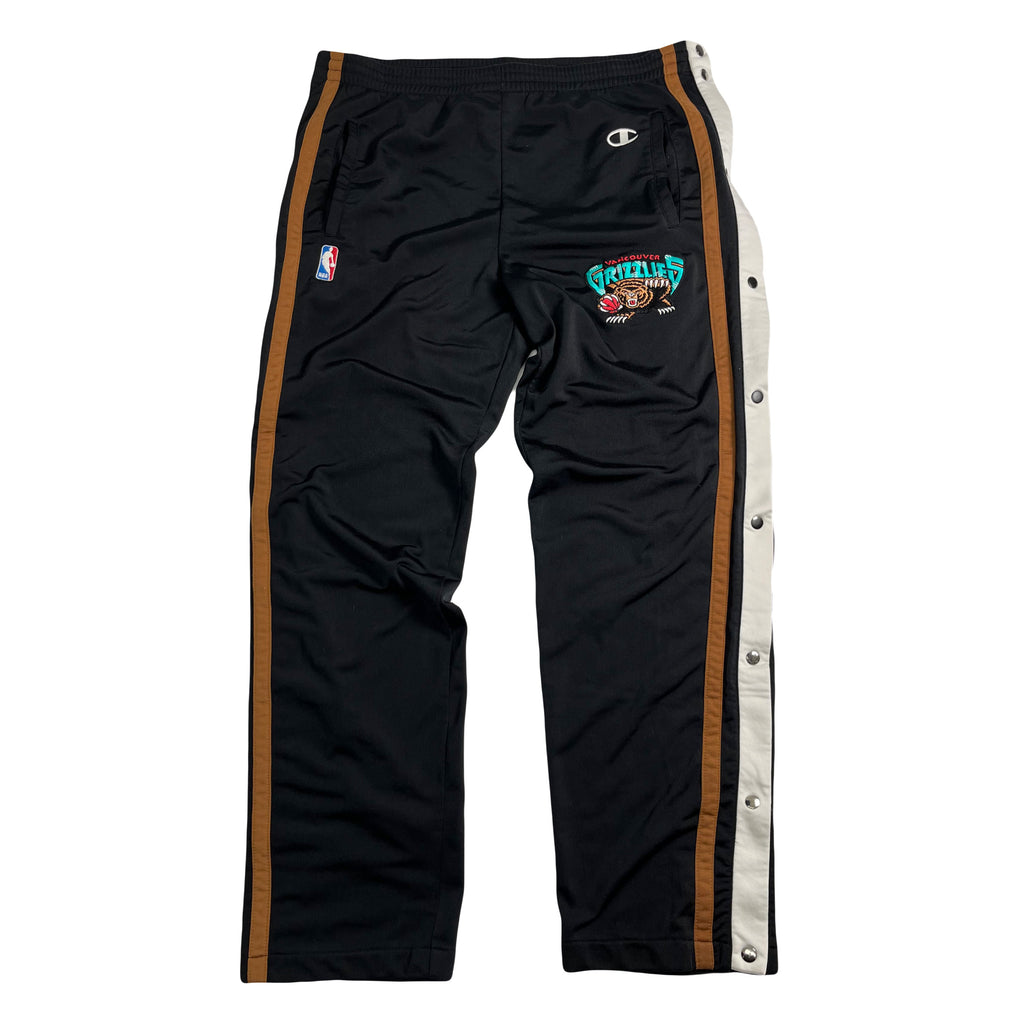 Vintage Champion Vancouver Grizzlies Tearaway Track Pants XL