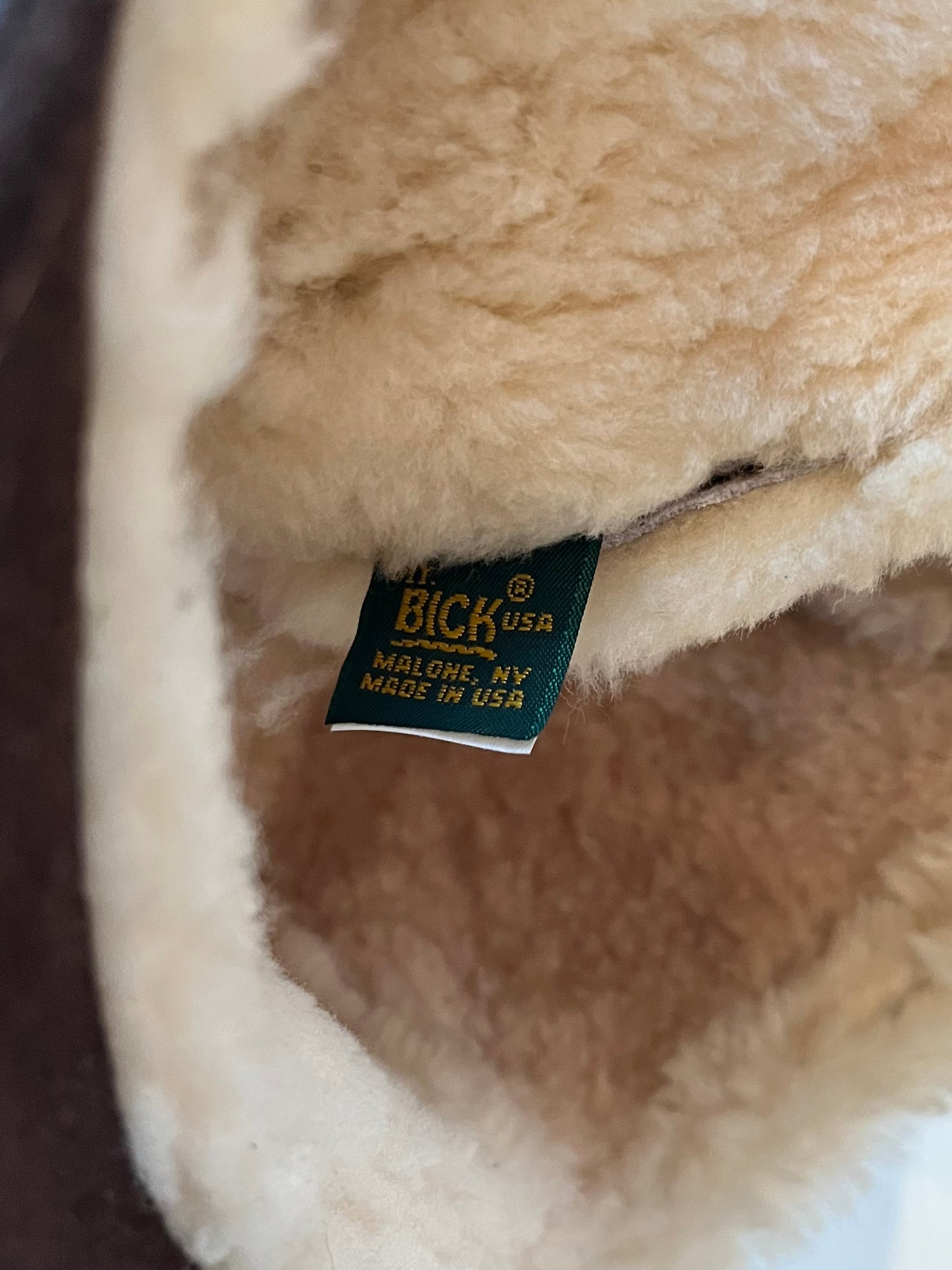 Vintage Mr. Bick Leather Aviator Hat