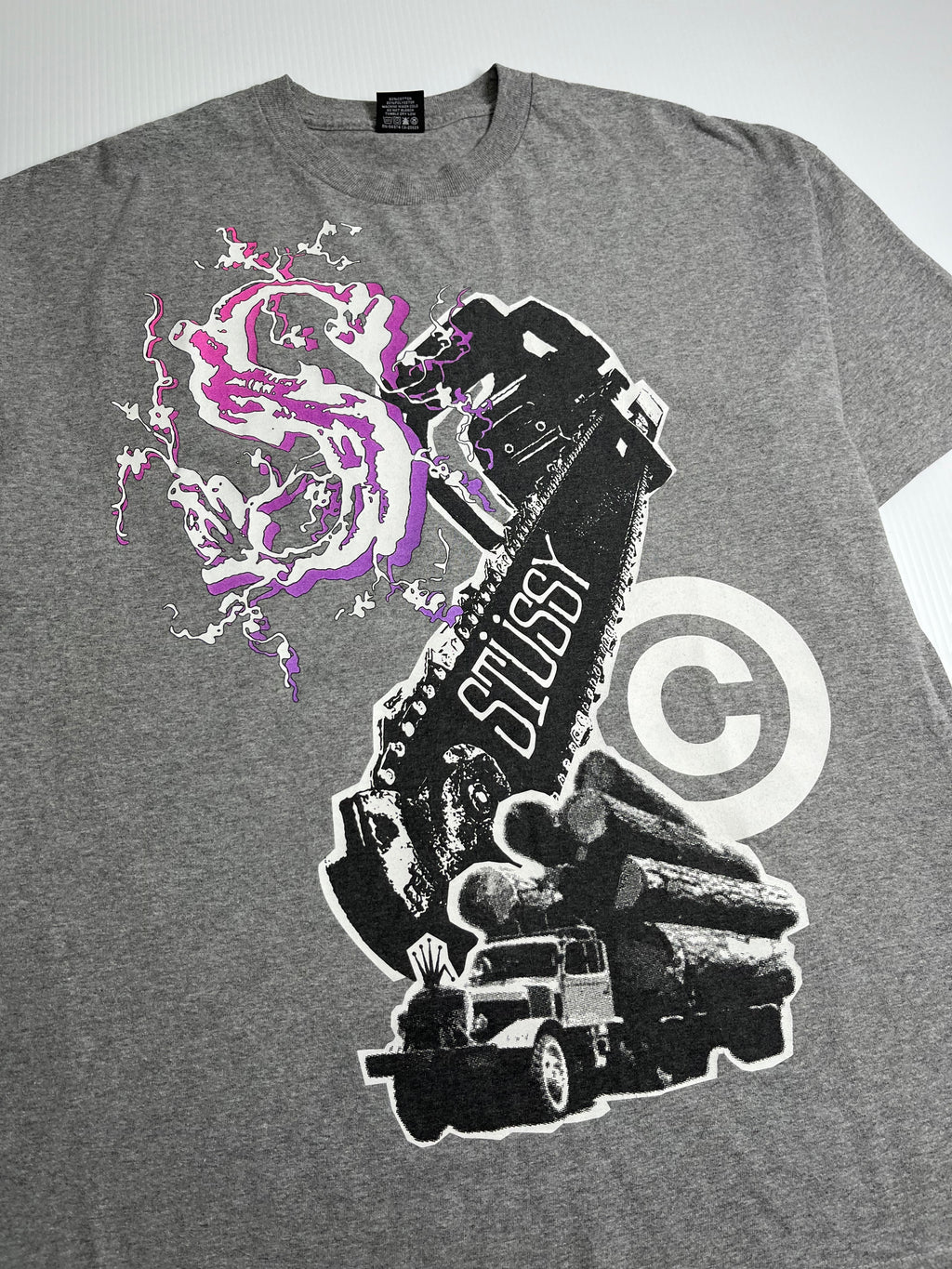 Stüssy Chainsaw Graphic Tee XL