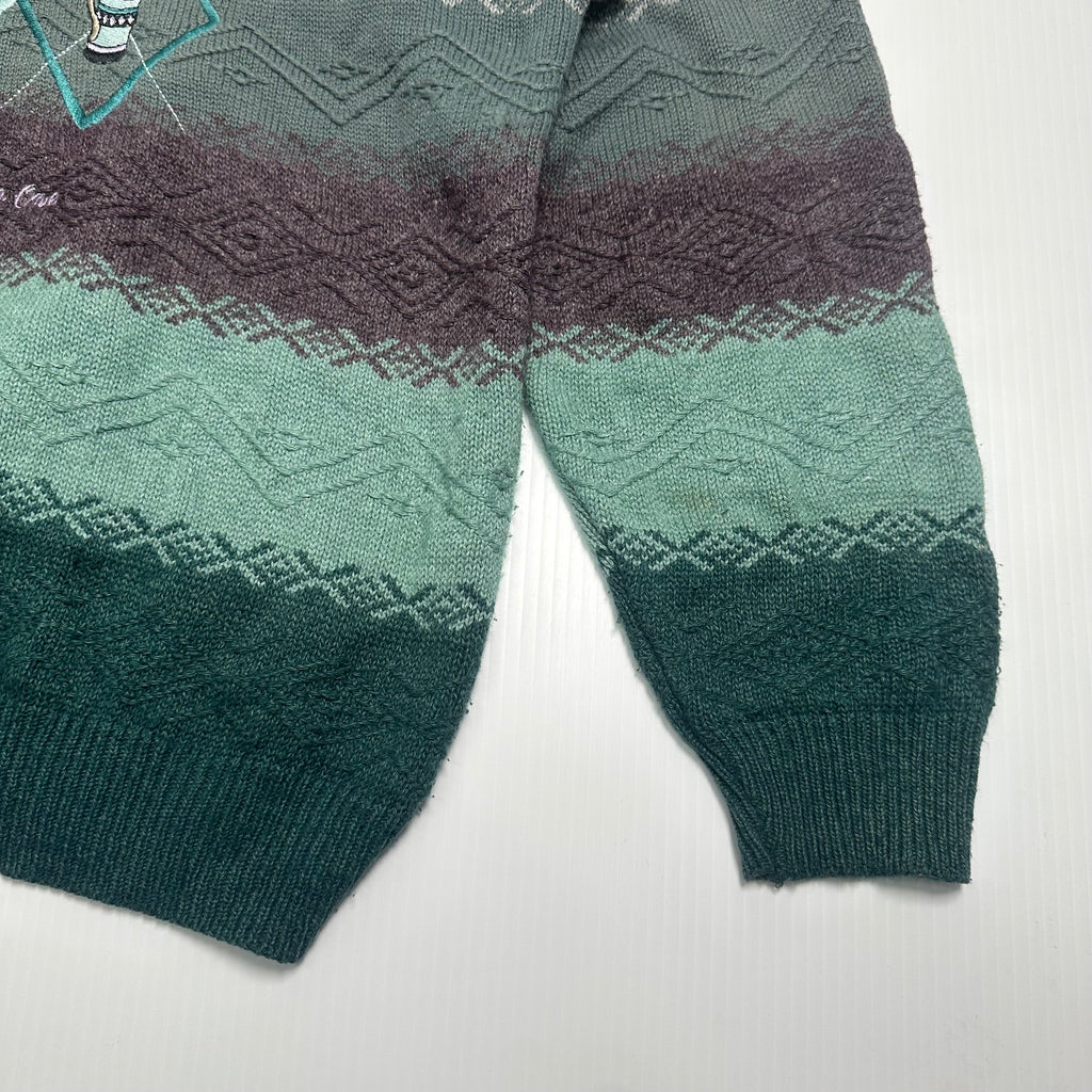 Vintage Laguna Beach Golf Knit Sweater M
