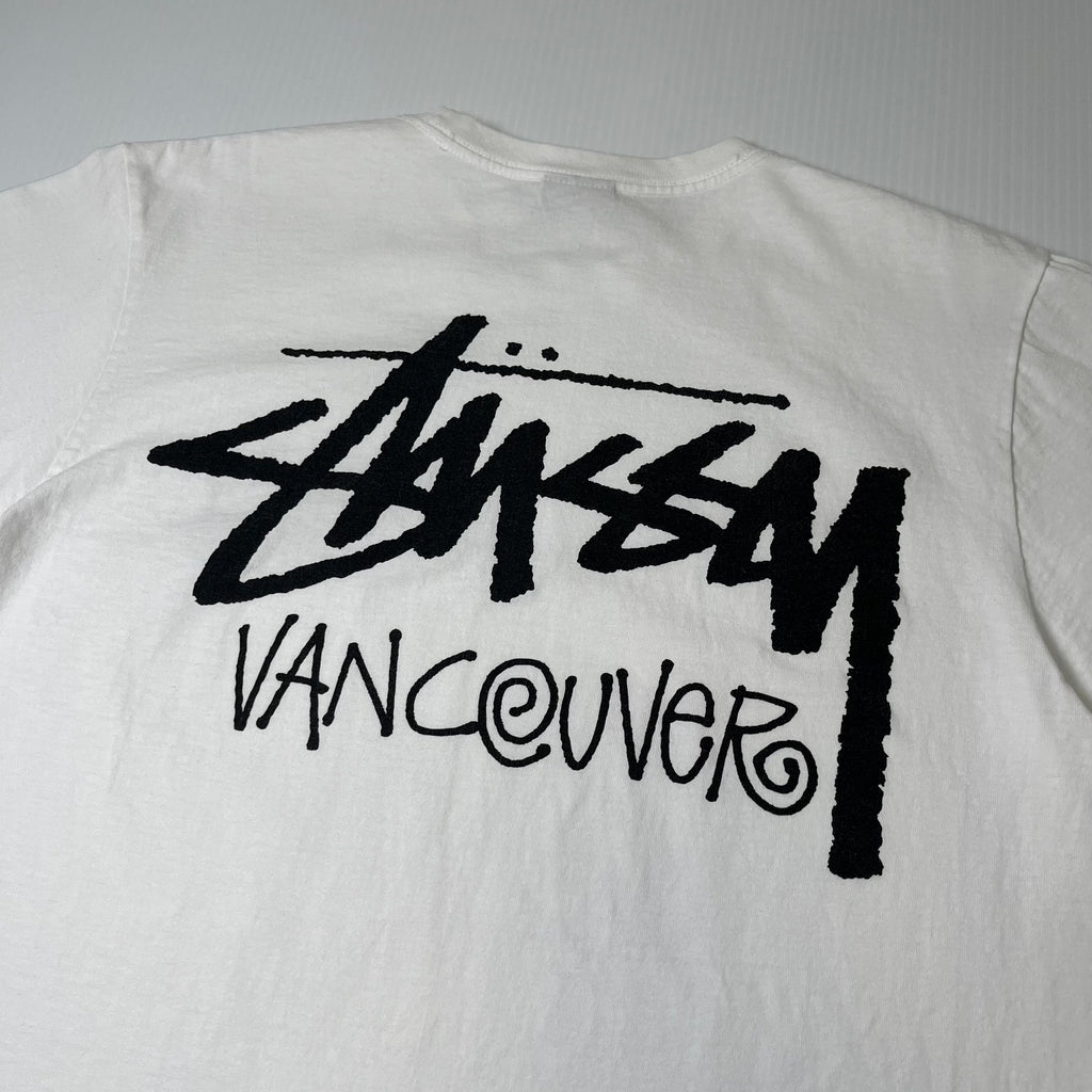 Stussy Vancouver Text Graphic Tee M