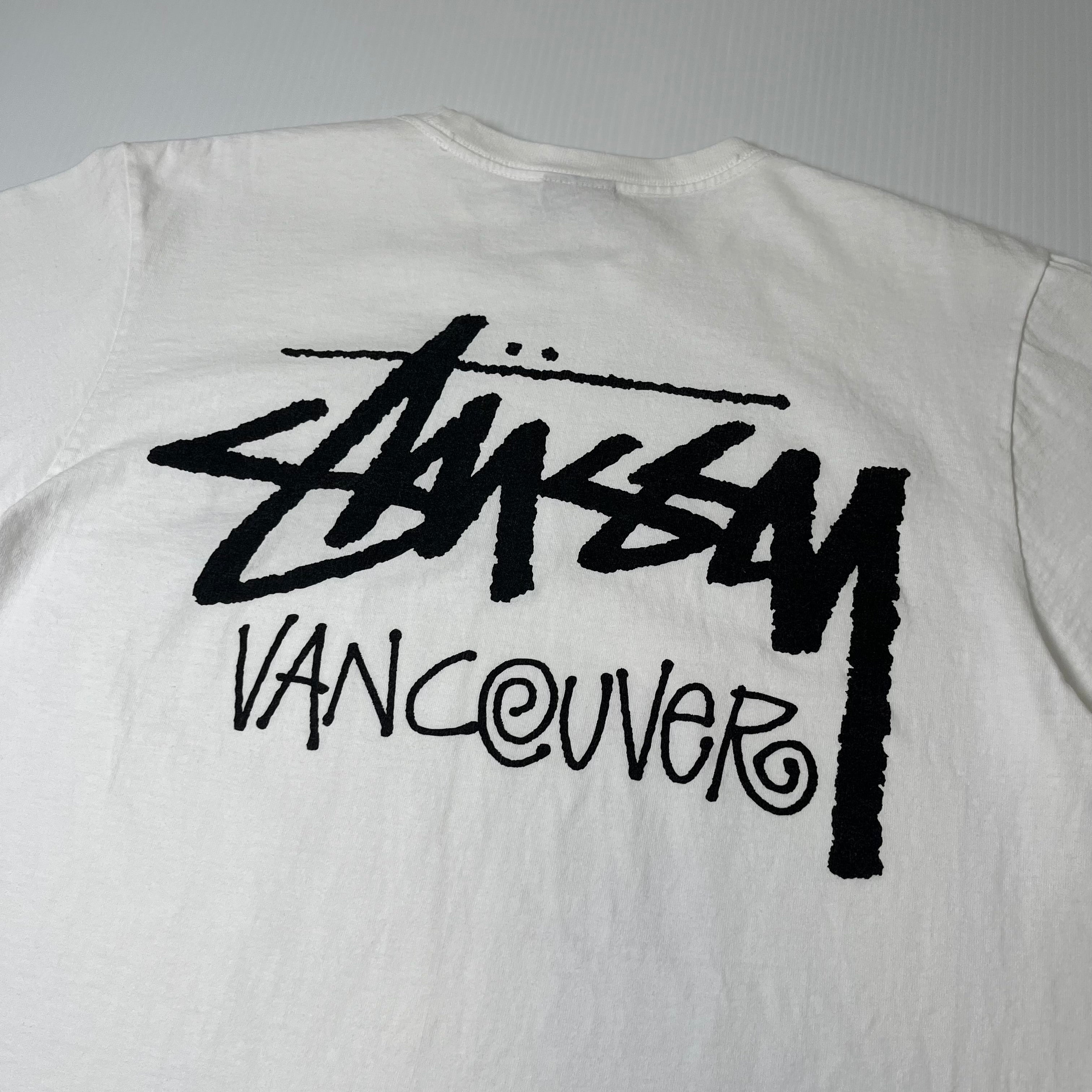 Stussy Vancouver Text Graphic Tee M