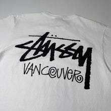Load image into Gallery viewer, Stussy Vancouver Text Graphic Tee M
