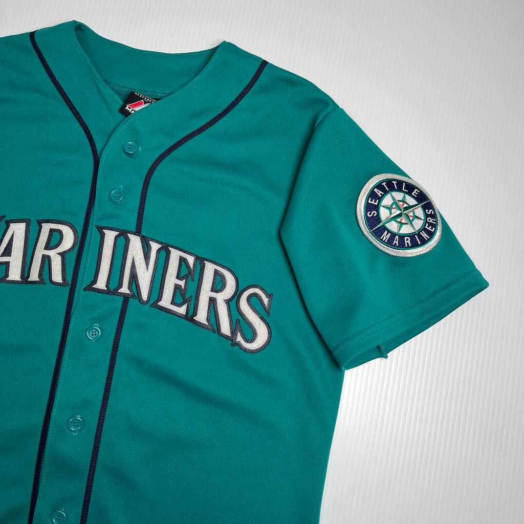 Vintage Majestic Seattle Mariners Ichiro Baseball Jersey S