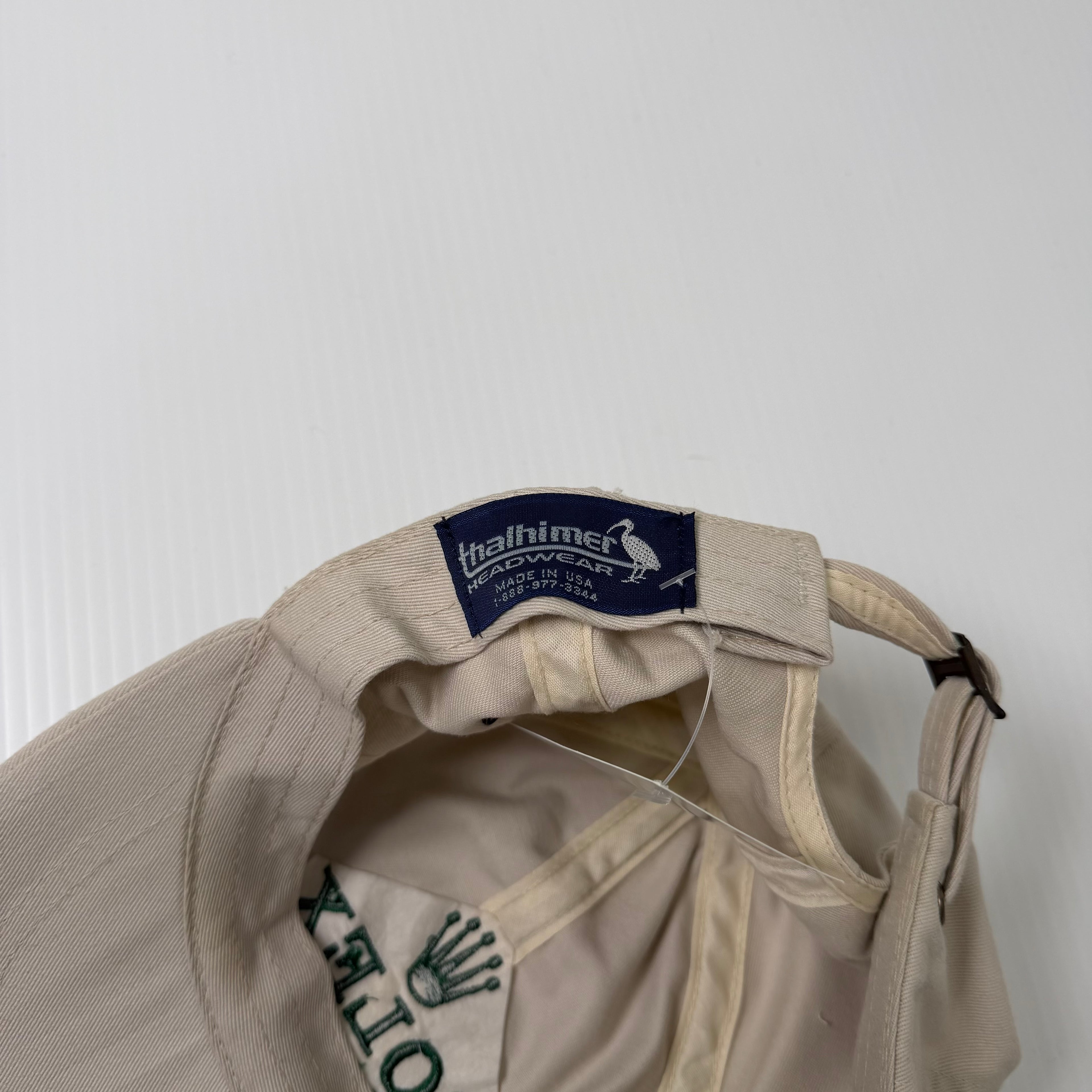 Vintage Rolex IGFA Golf Strapback Hat