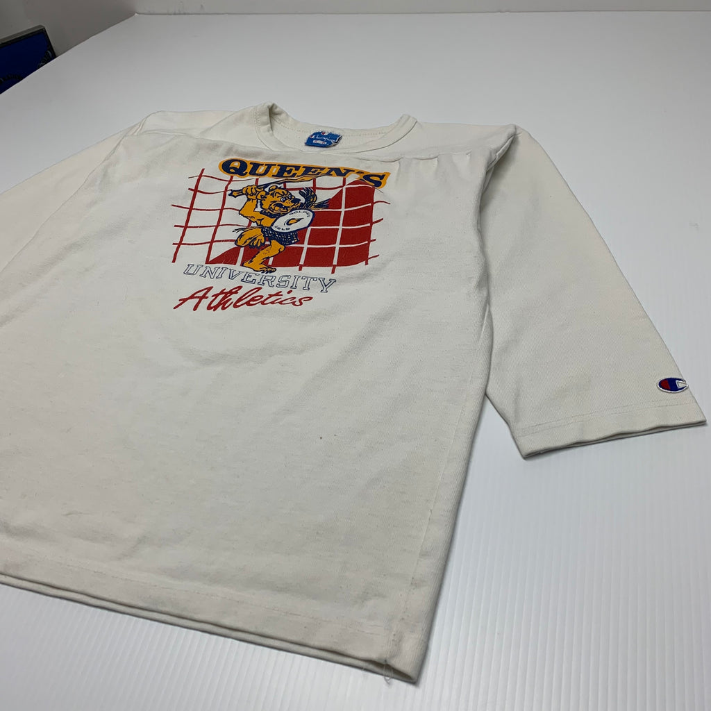 80s Queens University Pullover M