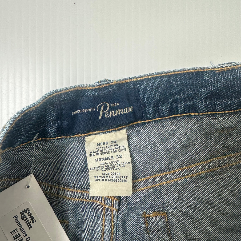 Vintage Penmans Dark Wash Denim Shorts 32