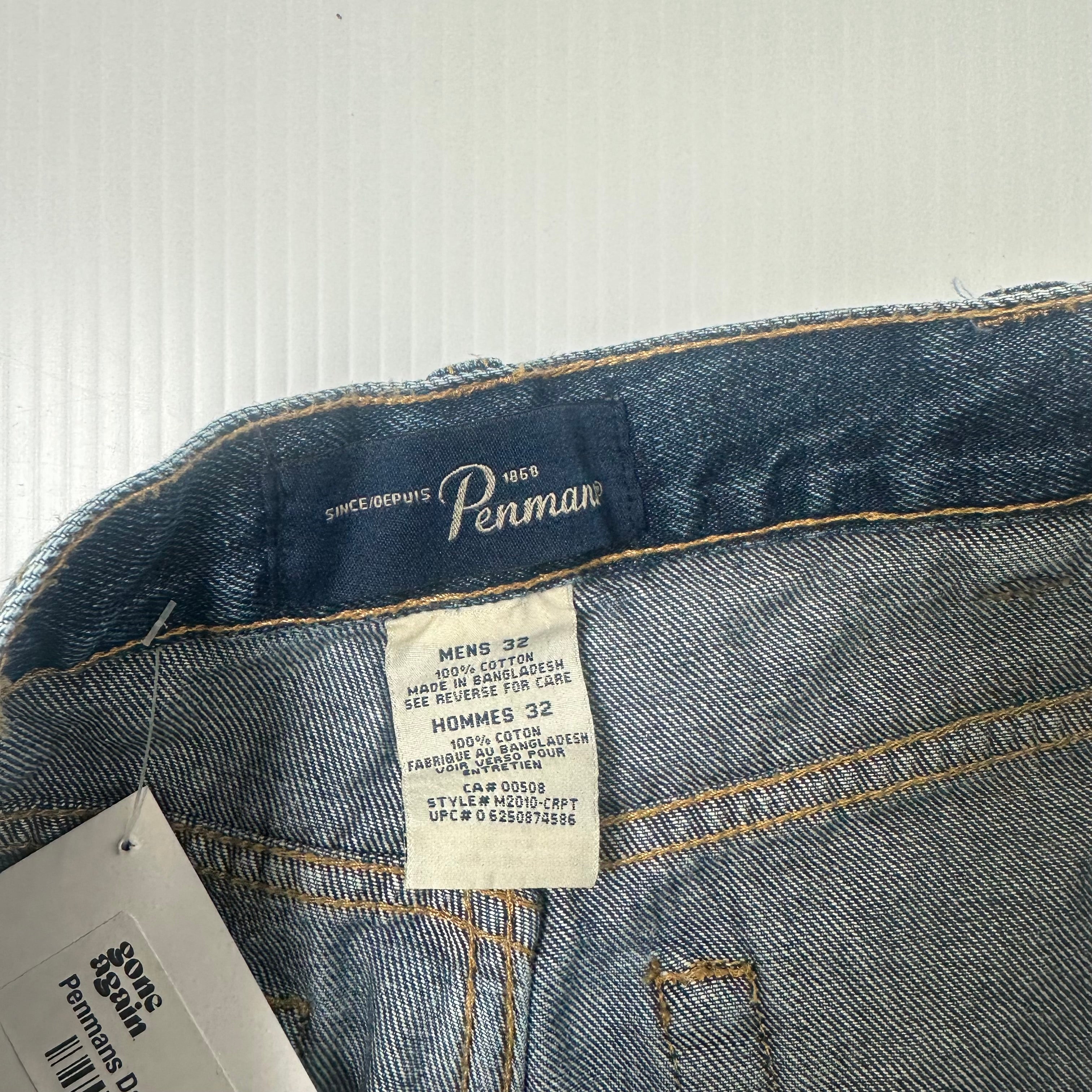 Vintage Penmans Dark Wash Denim Shorts 32
