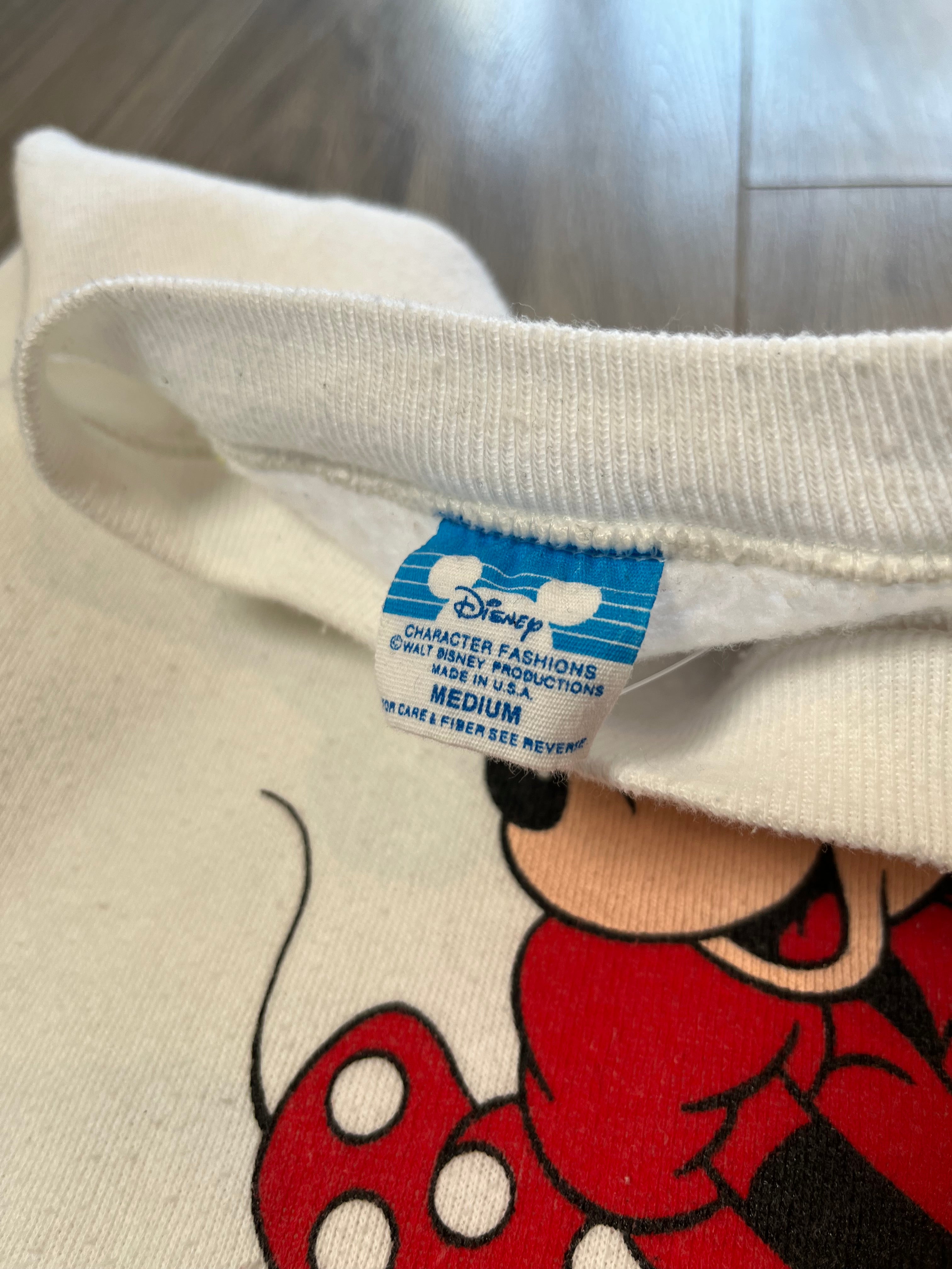 Vintage Disney Minnie Mouse Graphic Crewneck M