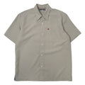 Quiksilver Grid Plaid Short Sleeve Button Up Shirt S