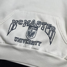 Load image into Gallery viewer, 90s McMaster University Pocket Hoodie M
