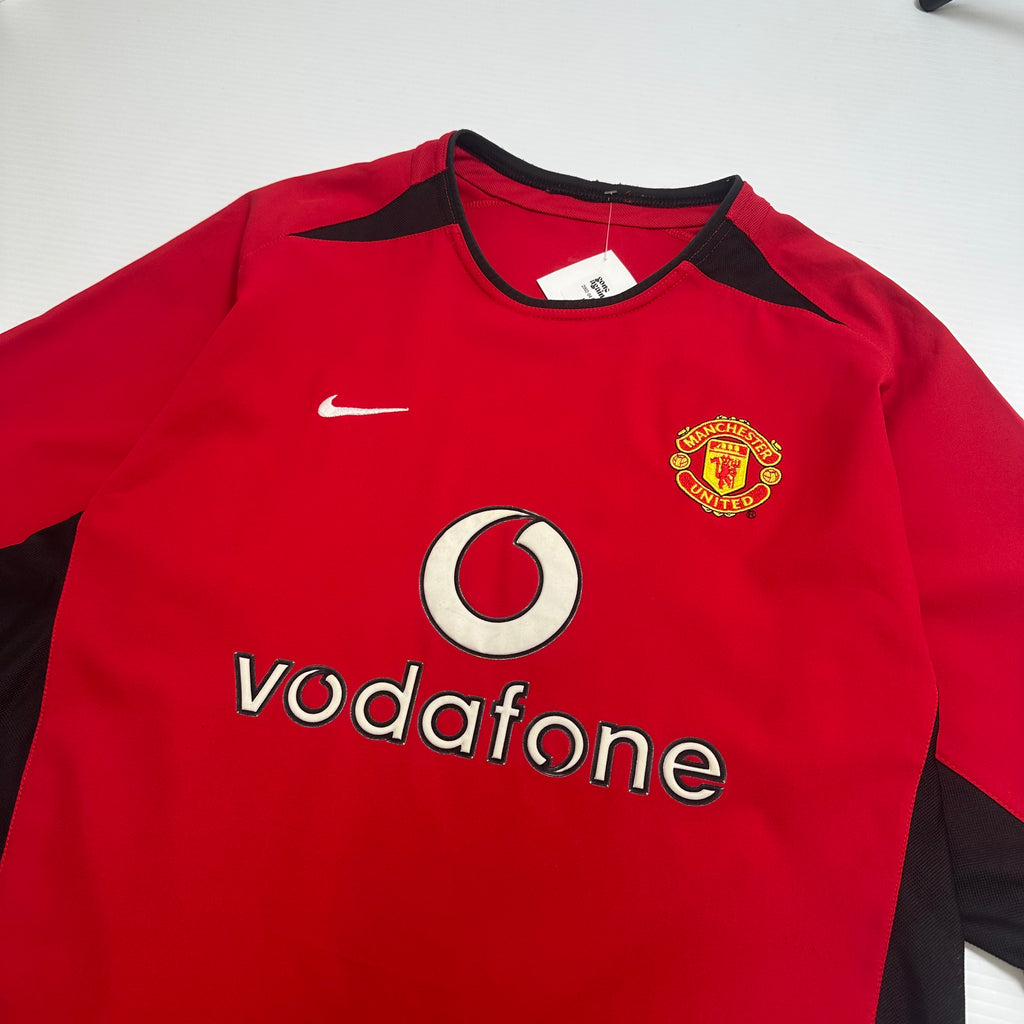 2002-04 Nike Manchester United Home Kit L