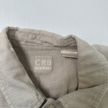 Load image into Gallery viewer, CRB Khakis Linen Blend Short Sleeve Button Up Shirt XLT
