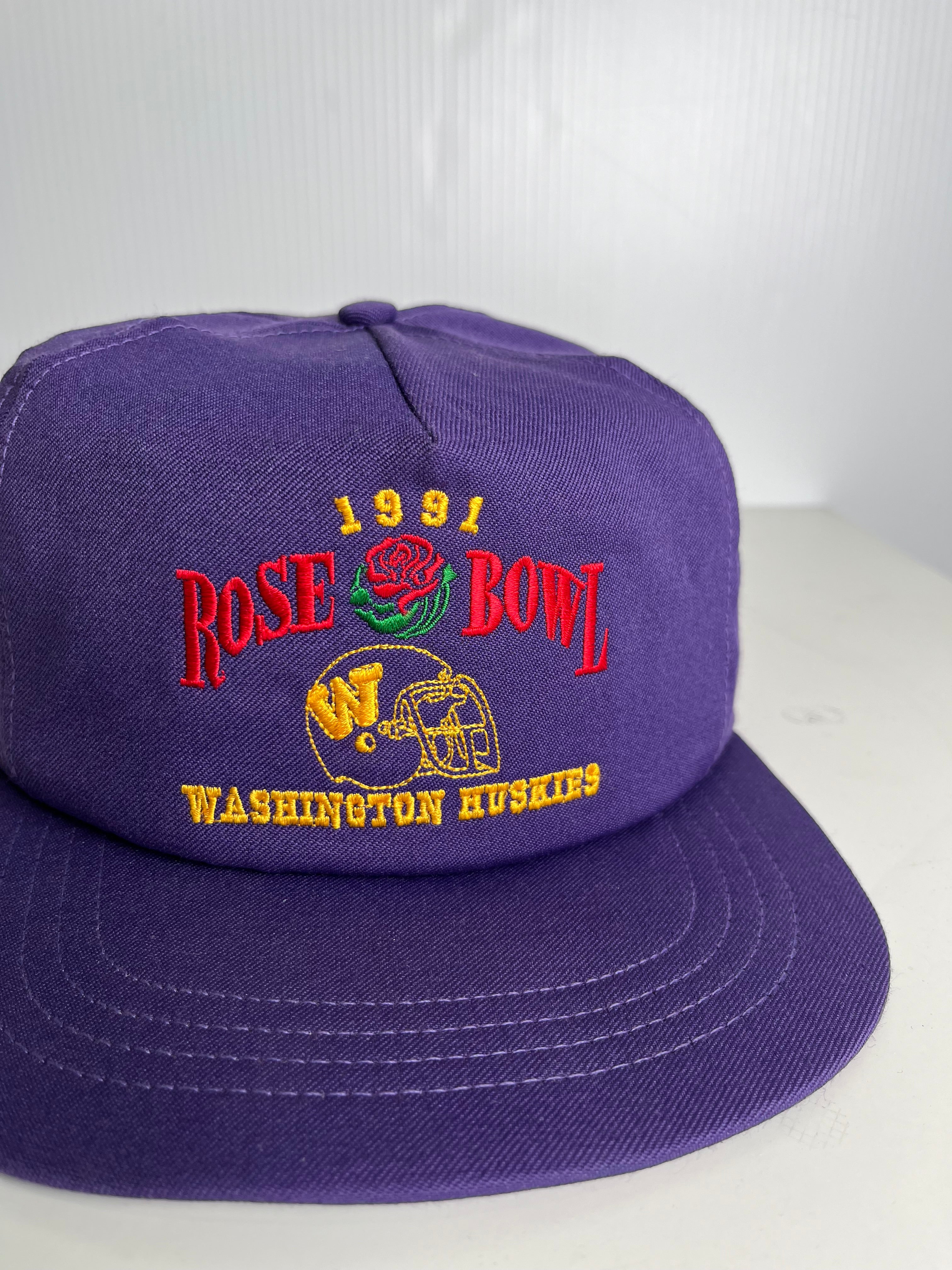 1991 Rose Bowl Washington Huskies Snapback Hat