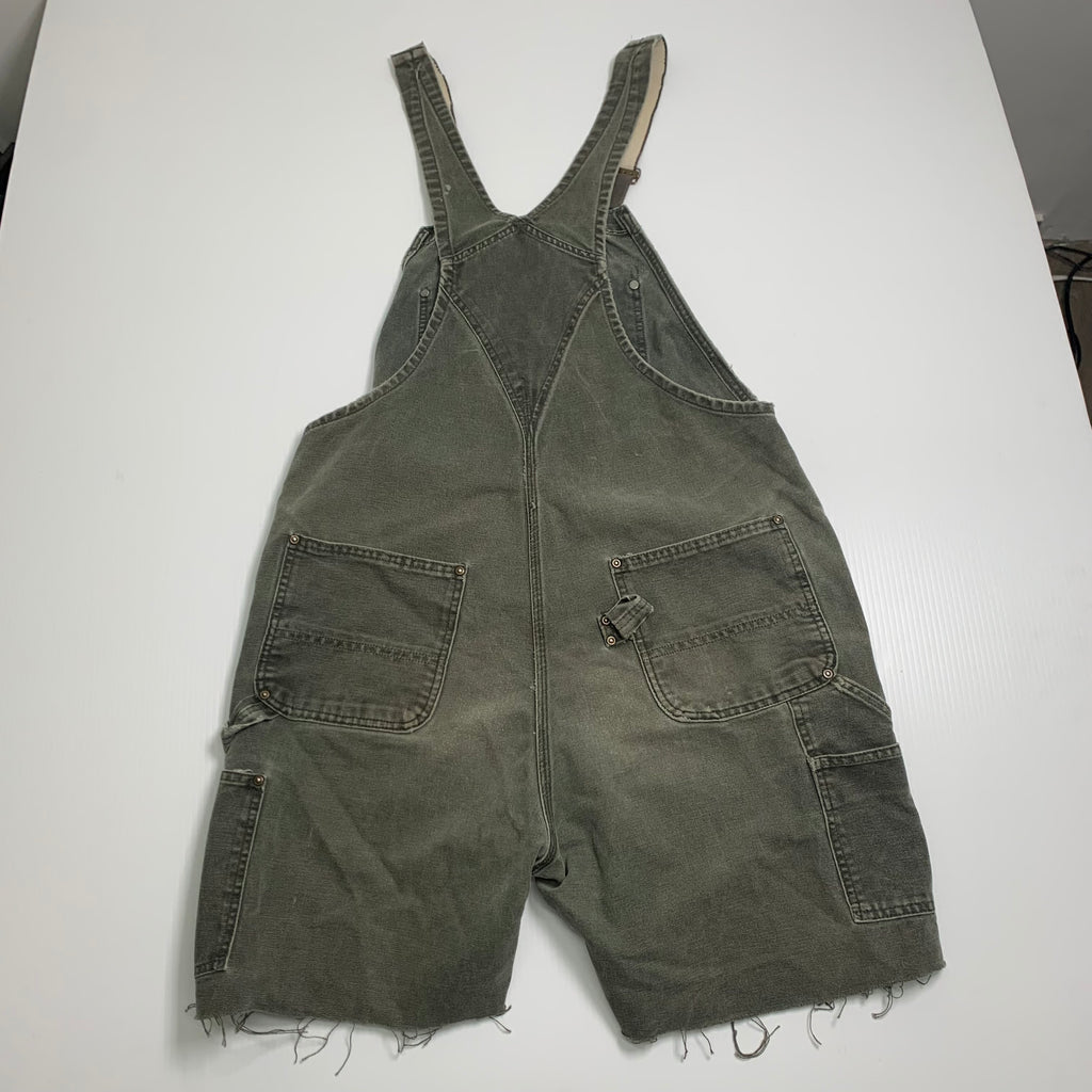 Vintage Carhartt Cutoff Short Overalls 36