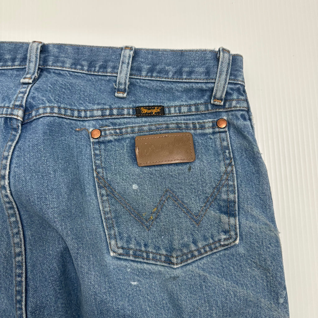 Vintage Wrangler Painted Denim Pants 37