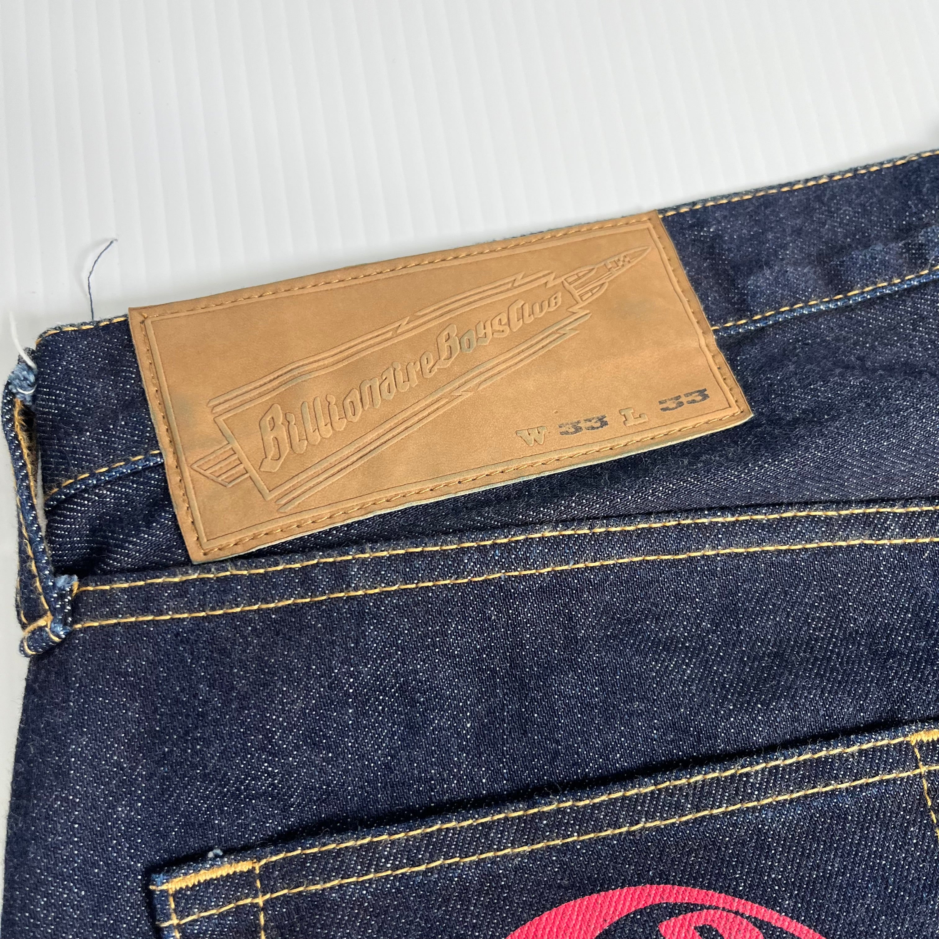 Billionaire Boys Club Ice Cream Running Dog Denim 38