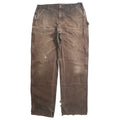 Vintage Carhartt Faded Double Knee Denim 37