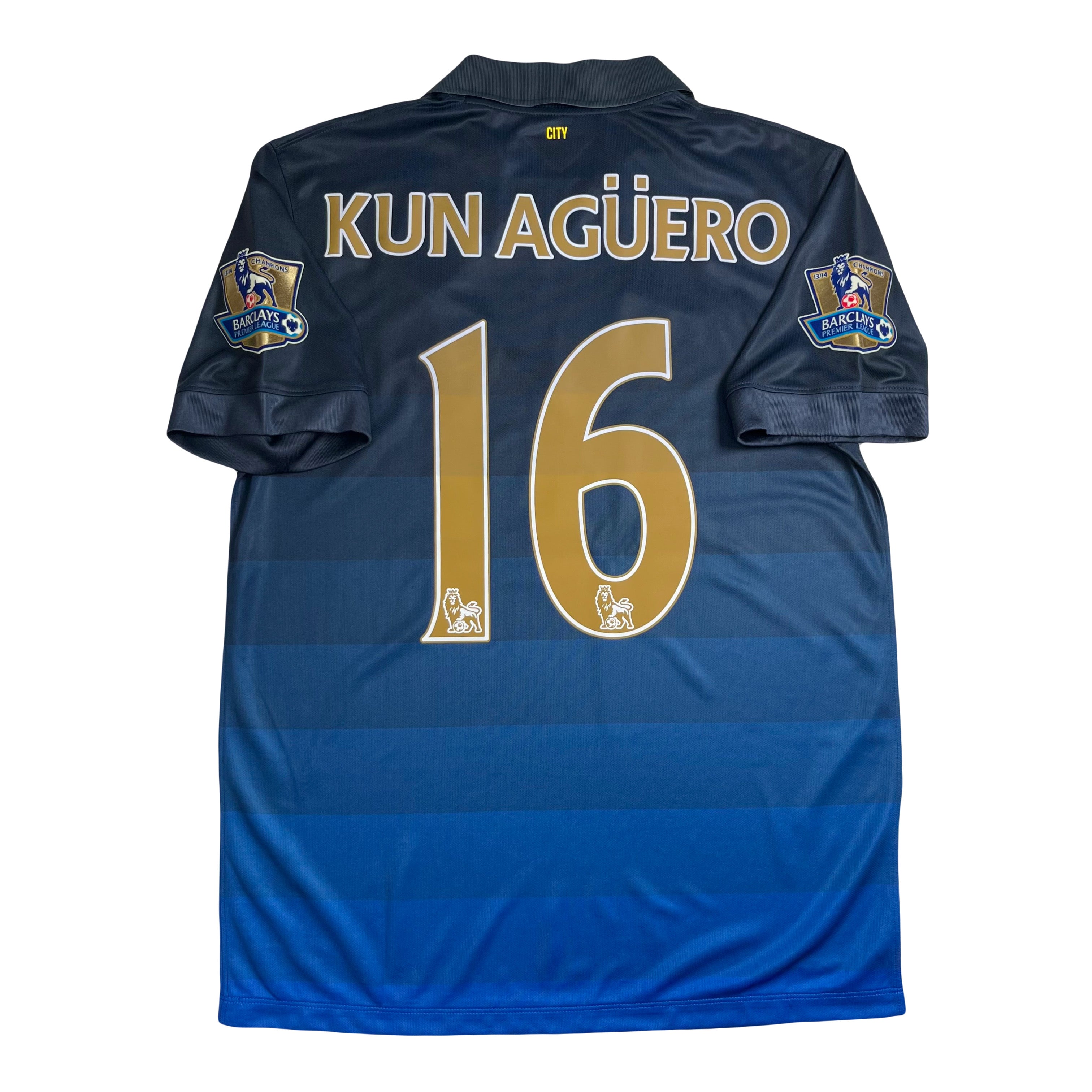 2014-15 Nike Manchester City Aguero Away Kit M
