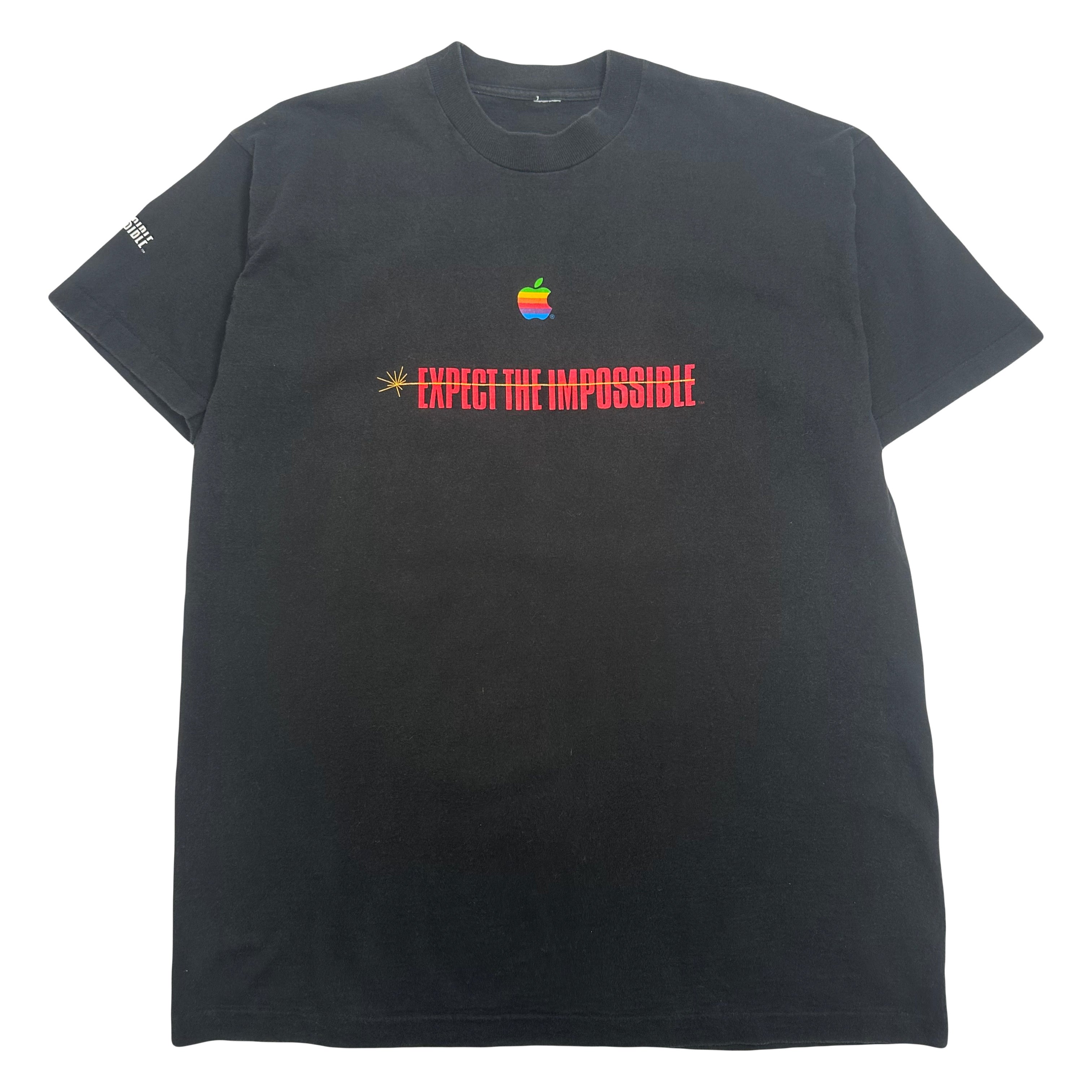 90s Apple Expect The Impossible Mission: Impossible Promo Tee L/XL