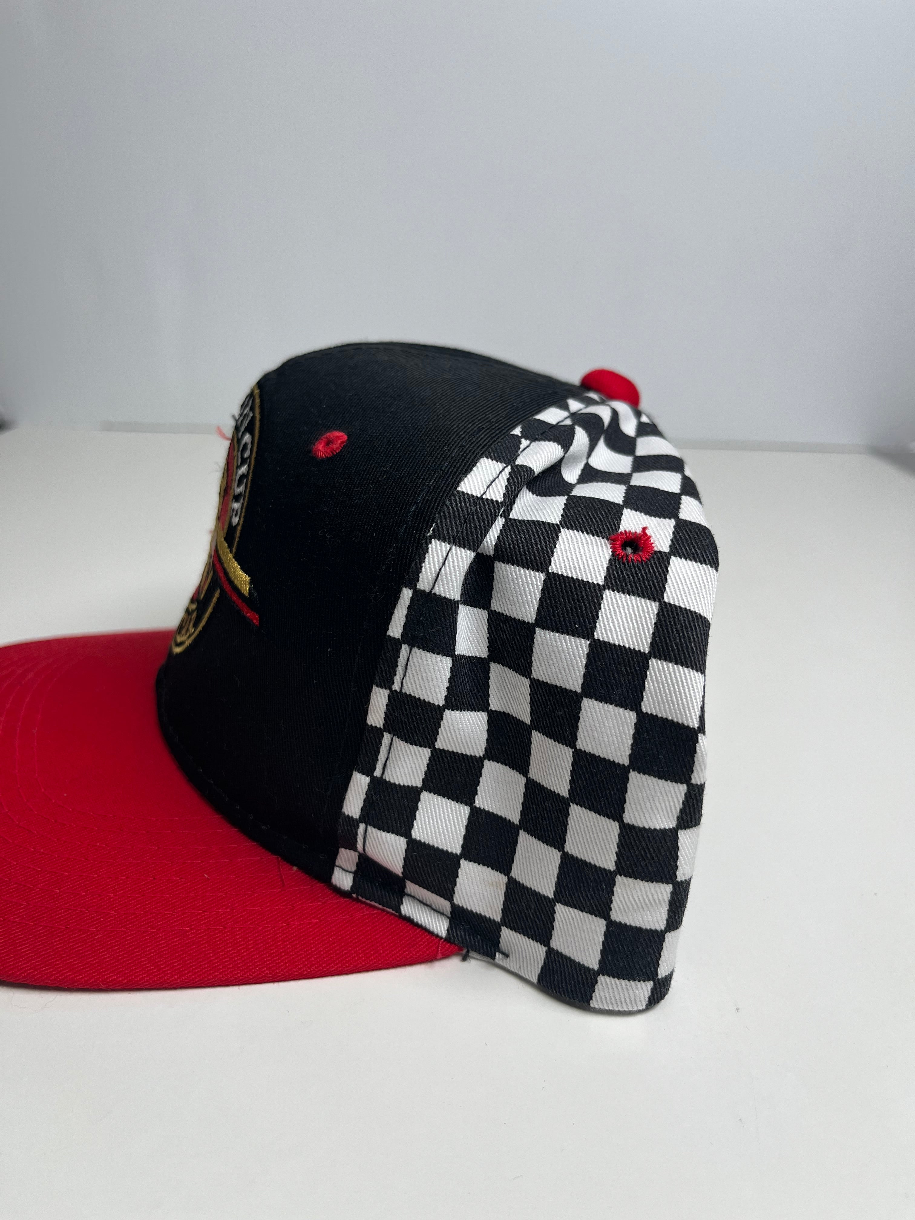 Vintage Winston Cup Nascar Checkered Snapback