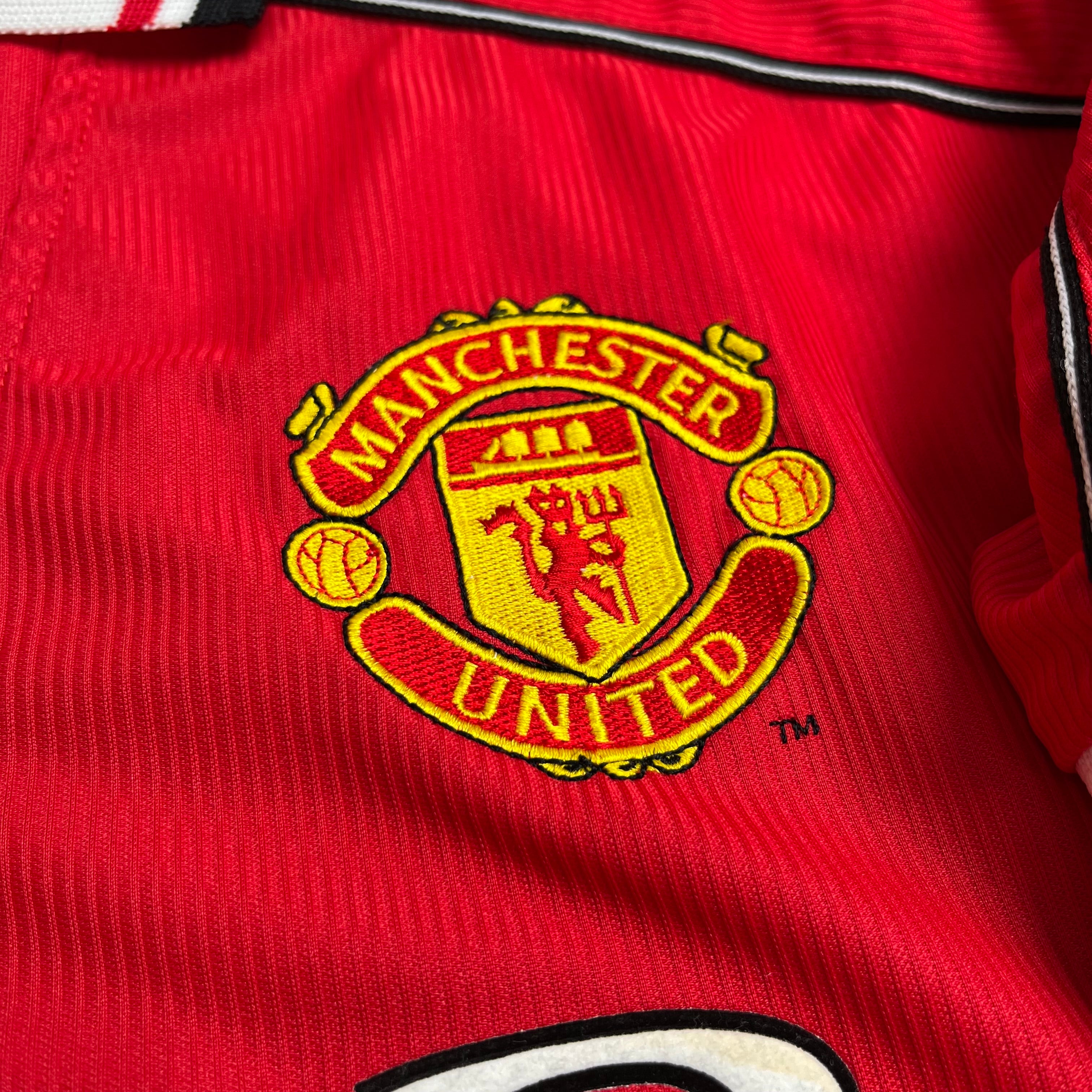 1998-00 Umbro Manchester United Home Kit Youth L