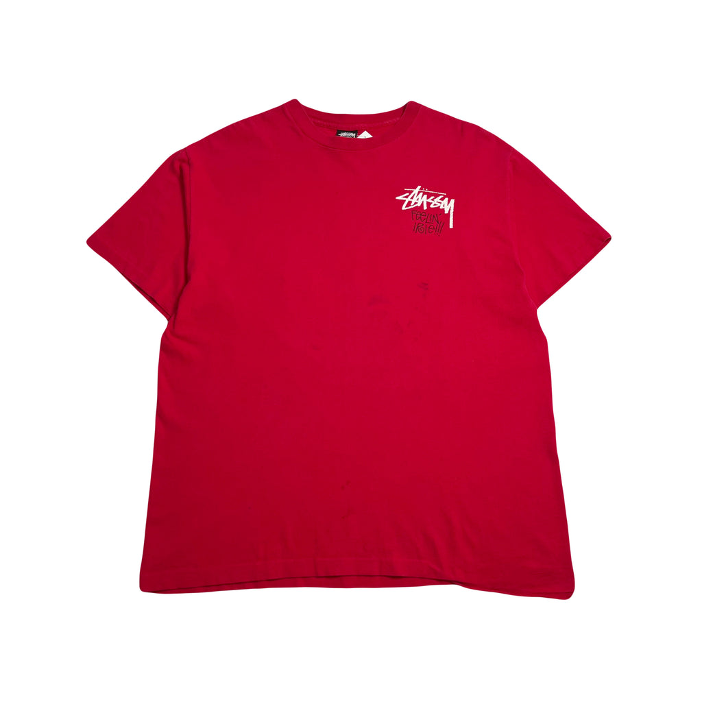 Vintage Stussy Feelin' Irie Graphic Tee L
