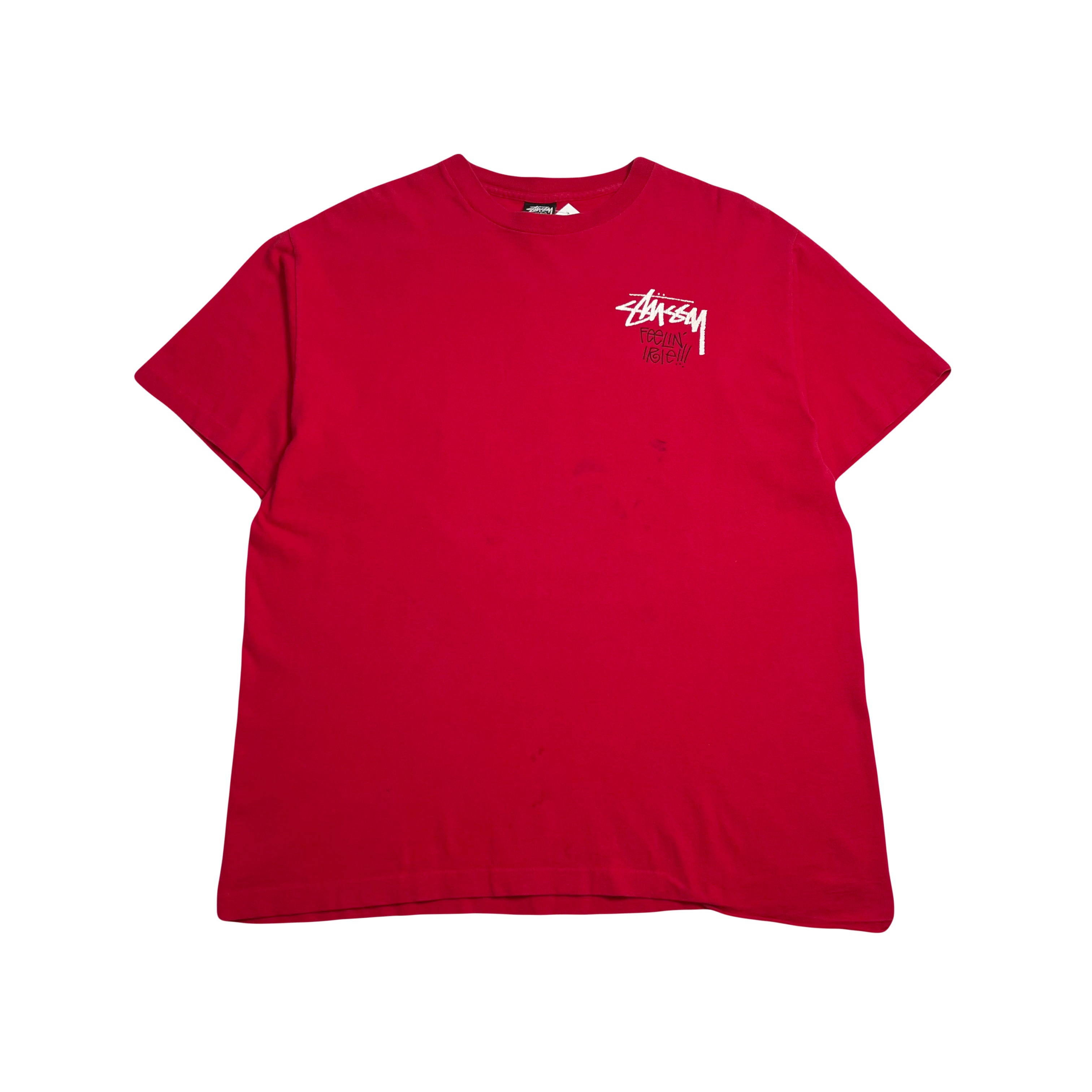 Vintage Stussy Feelin' Irie Graphic Tee L