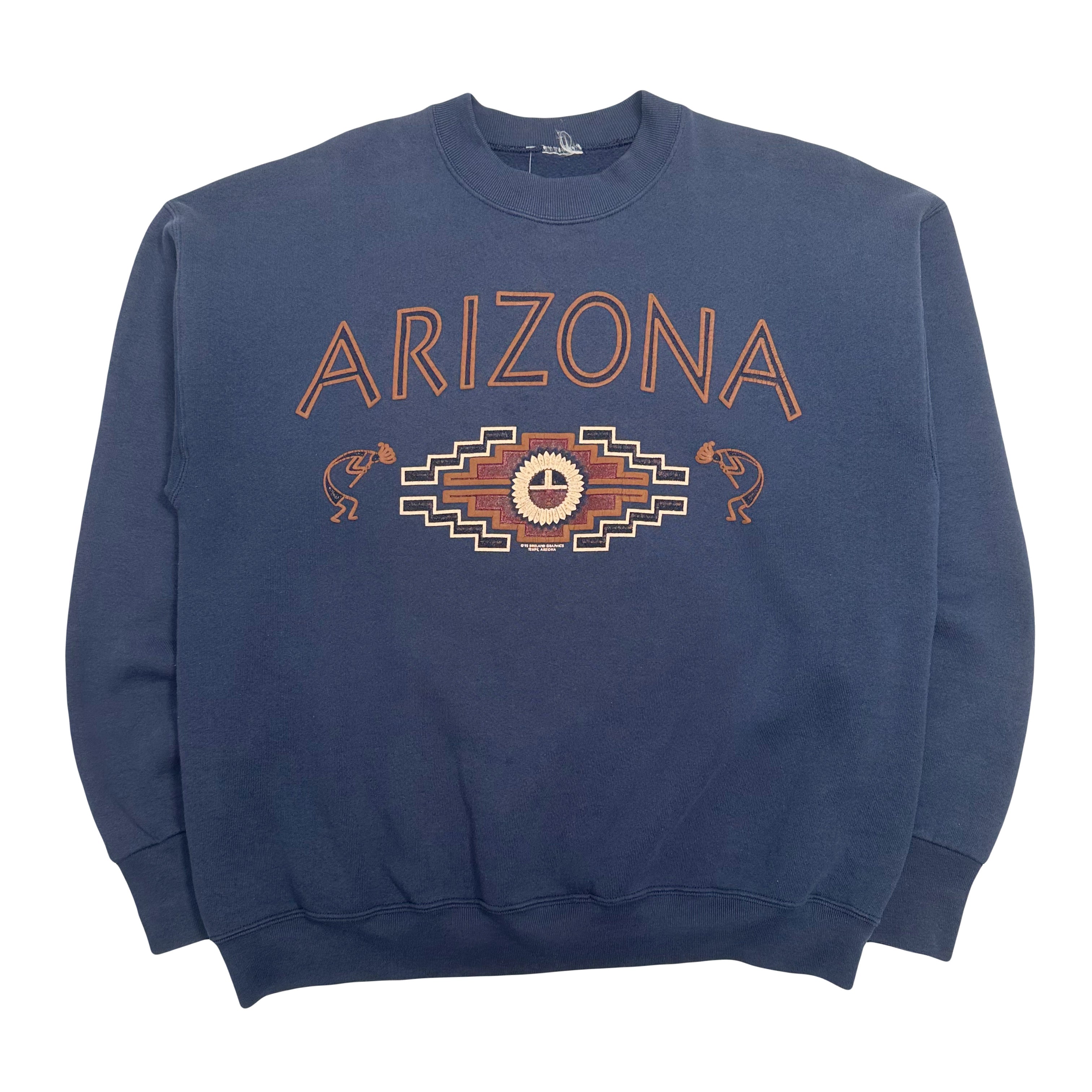 1993 Arizona Puff Print Graphic Crewneck L