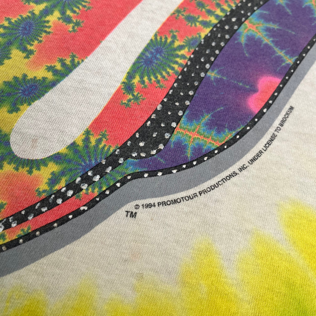 1994 Rolling Stones Tie Dye Band Tee XL