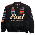 Vintage Jeff Hamilton #8 Budweiser Racing Jacket L