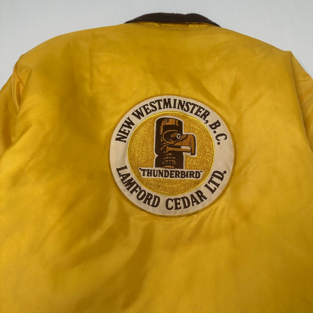 Vintage Lamford Cedar New Westminster BC Quilted Jacket L