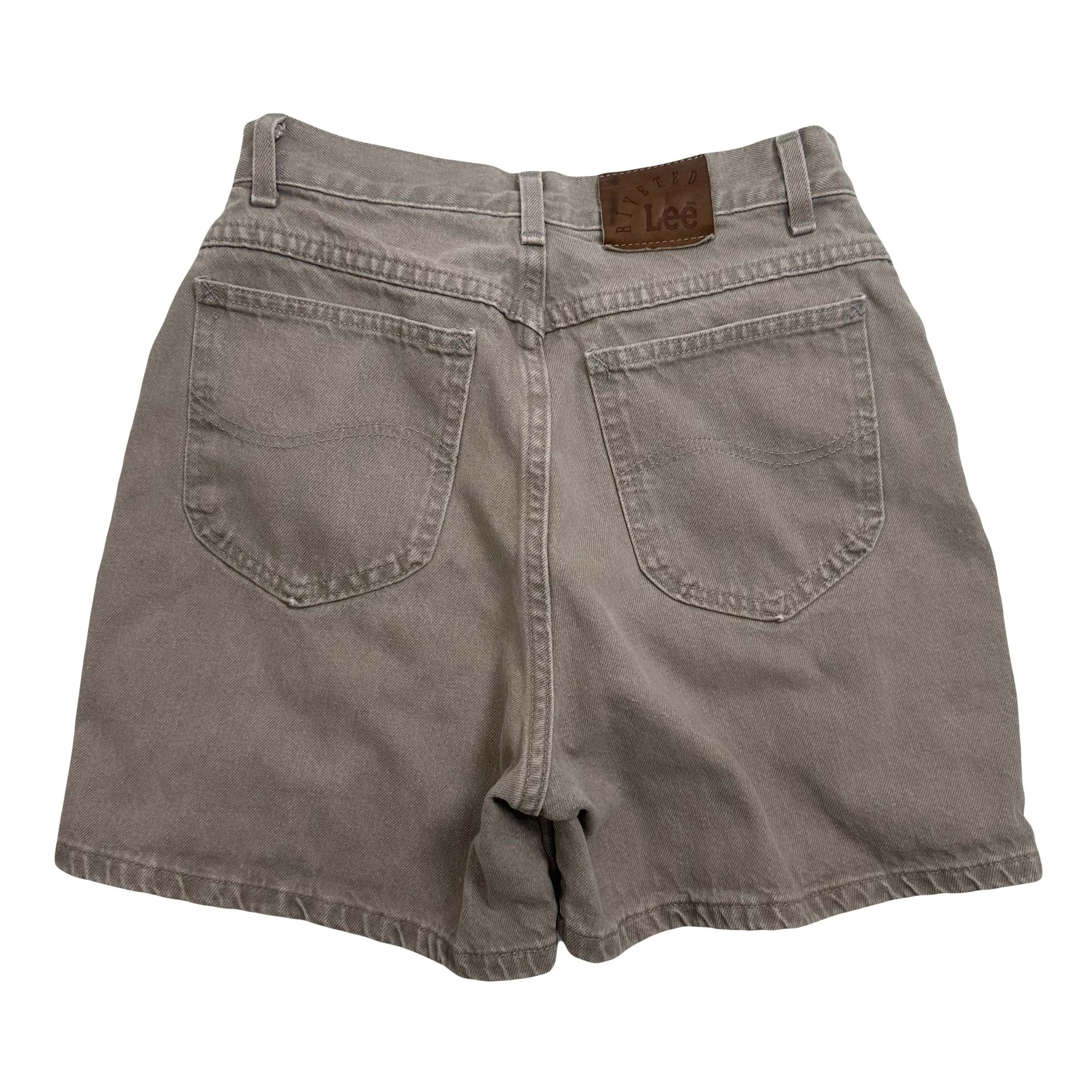 Vintage Lee Riveted Denim Shorts Women's 10