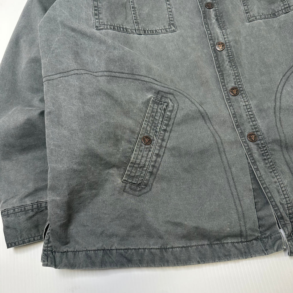 Harley Davidson Quilt Lined Button Up Jacket XL