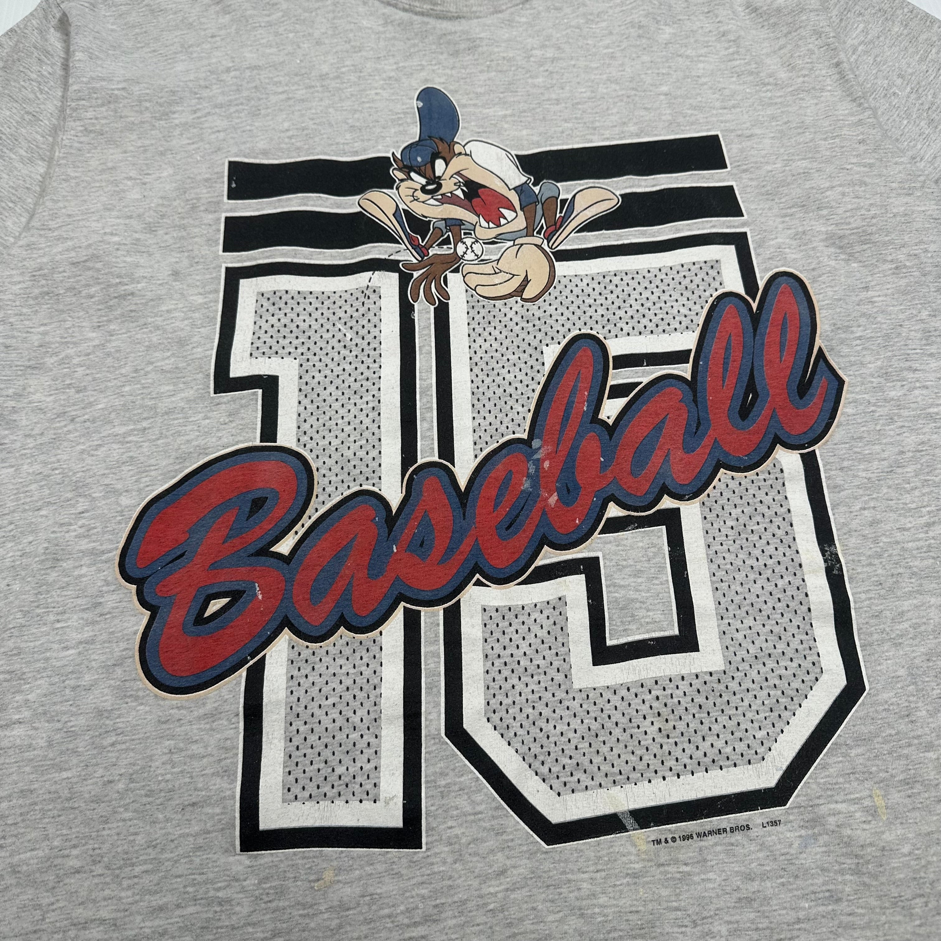 1996 Warner Bros. Taz Baseball Tee XL