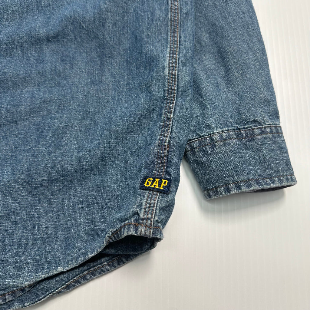Vintage GAP Denim Button-Up Shirt M