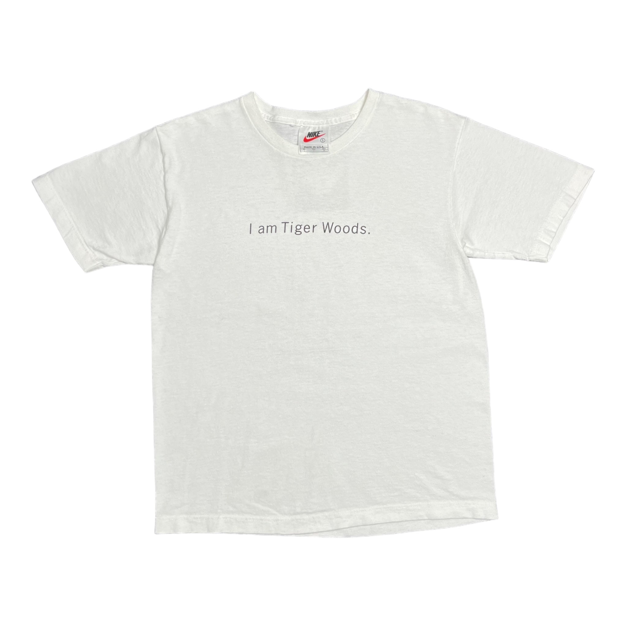 90s I Am Tiger Woods Nike Tee S