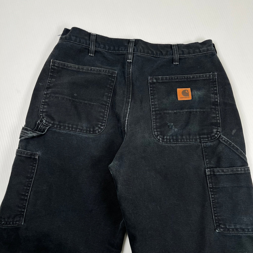 Vintage Carhartt Blanket Lined Carpenter Denim 32