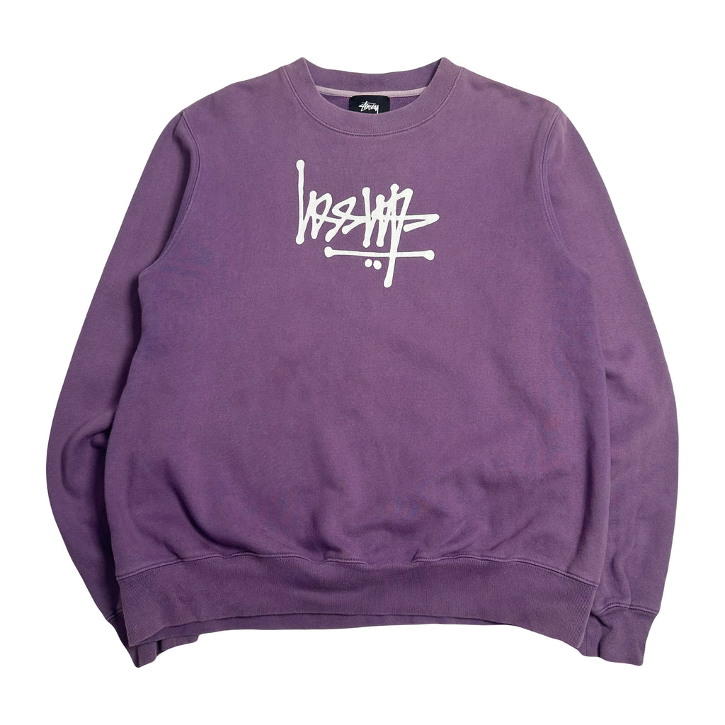 Stüssy Upside Down Logo Crewneck S