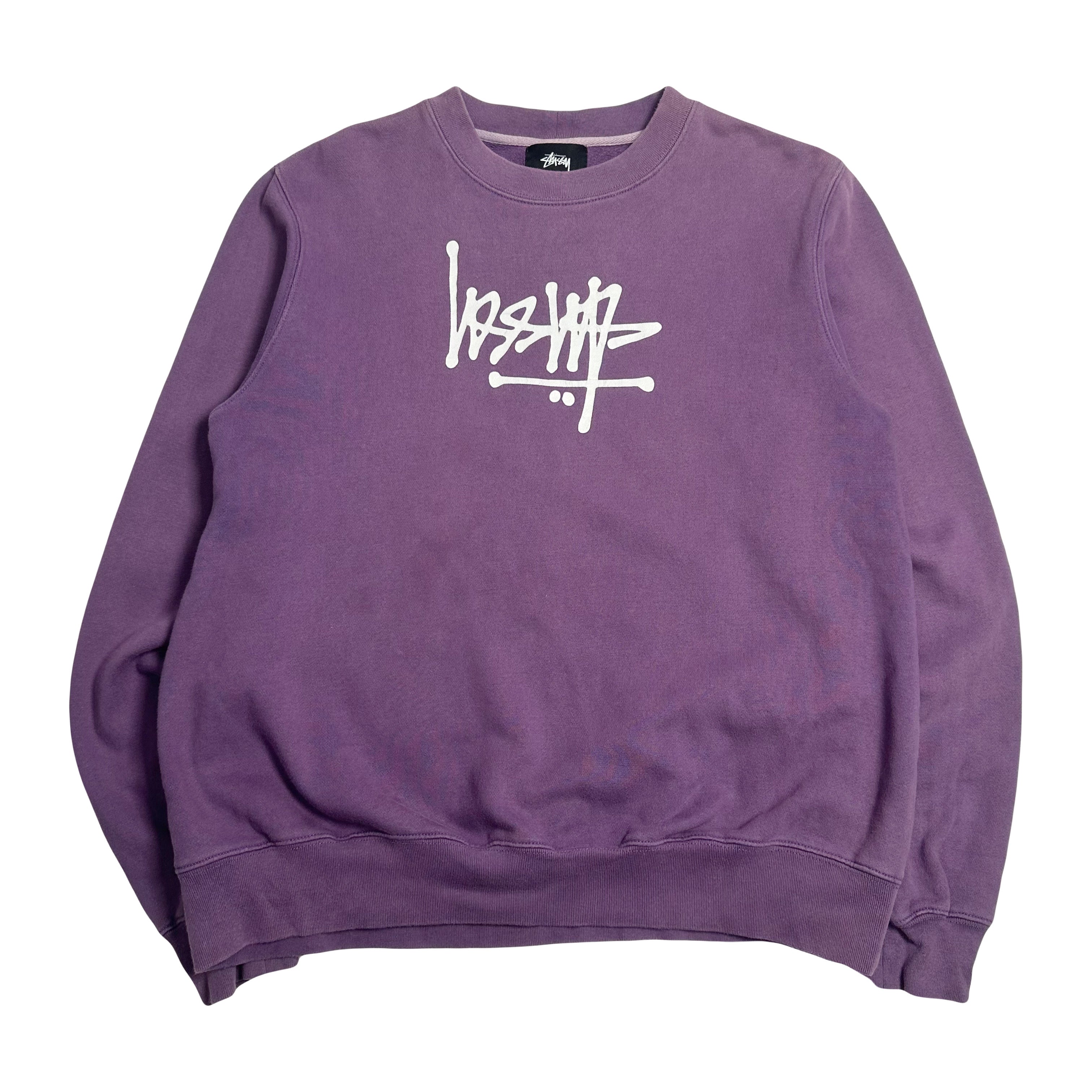 Stüssy Upside Down Logo Crewneck S