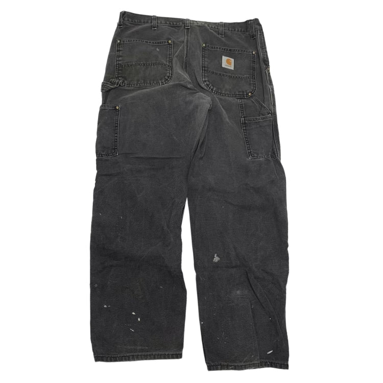 Carhartt Faded Black Panter Double Knee Denim 36