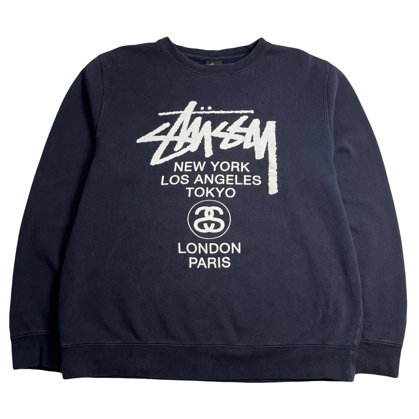 Stussy Cities Graphic Crewneck XL