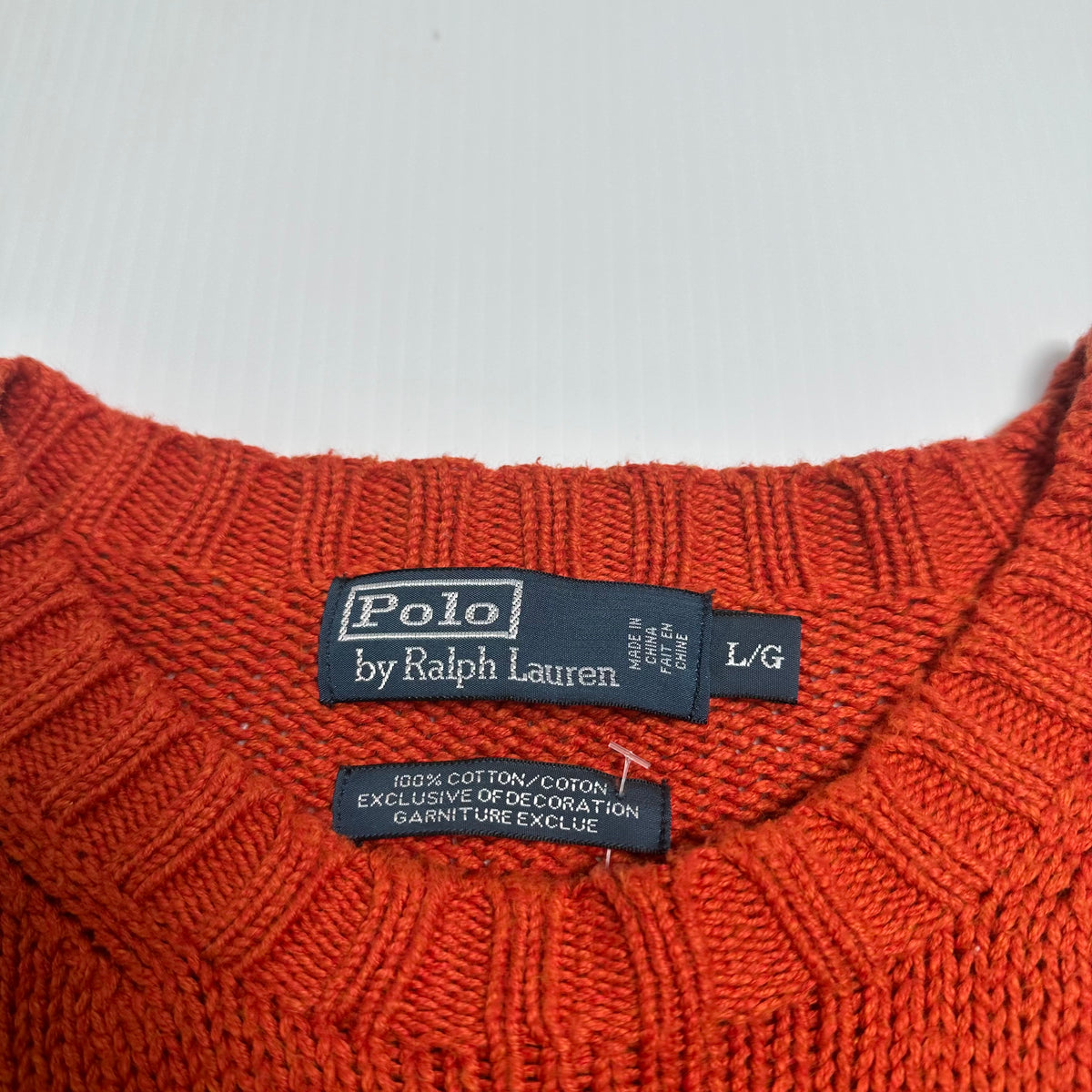 Vintage Polo Ralph Lauren Knit Sweater L