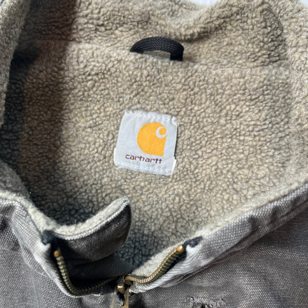 Vintage Carhartt Sherpa Lined Vest XL