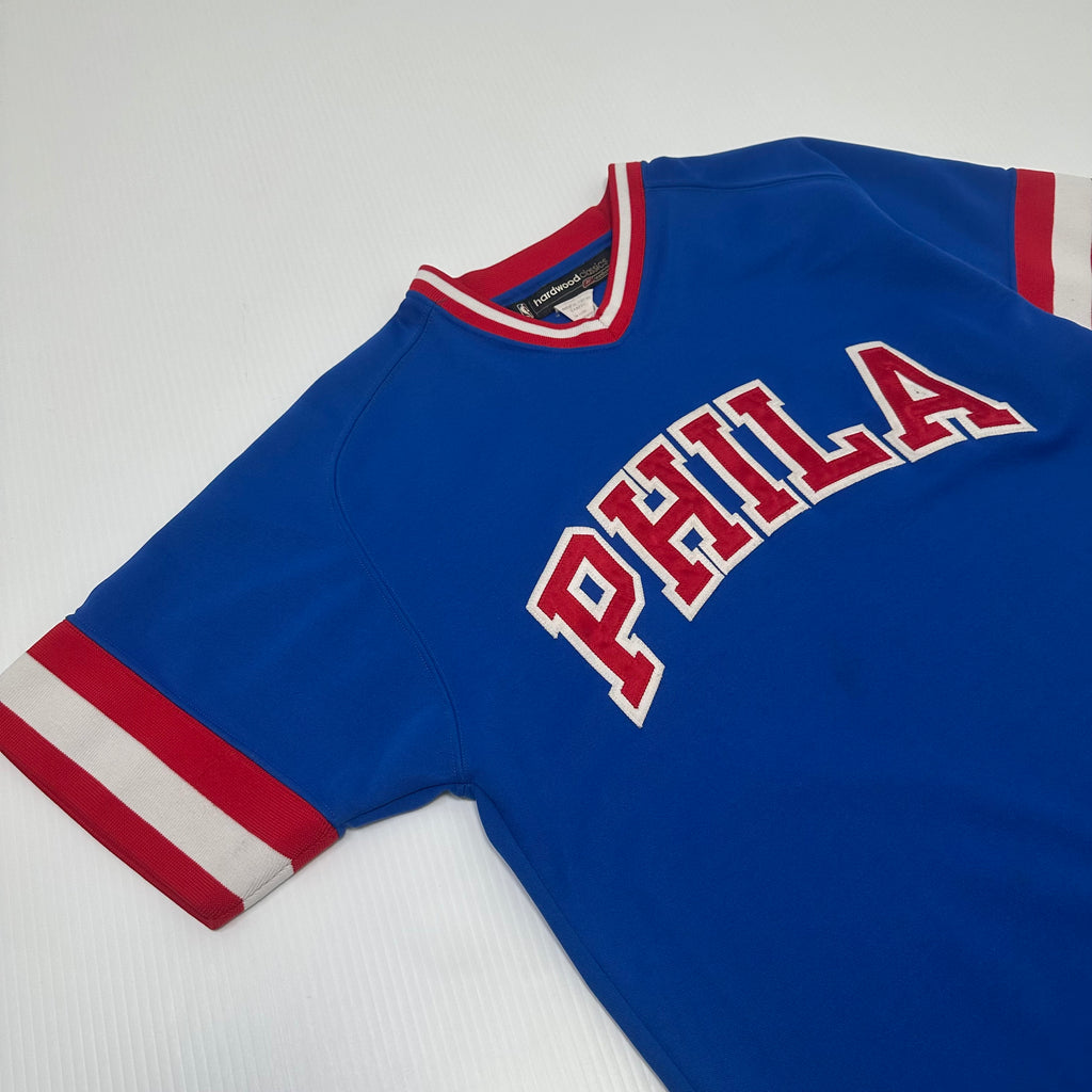 Reebok NBA Philadelphia Sixers Warm Up Shirt L