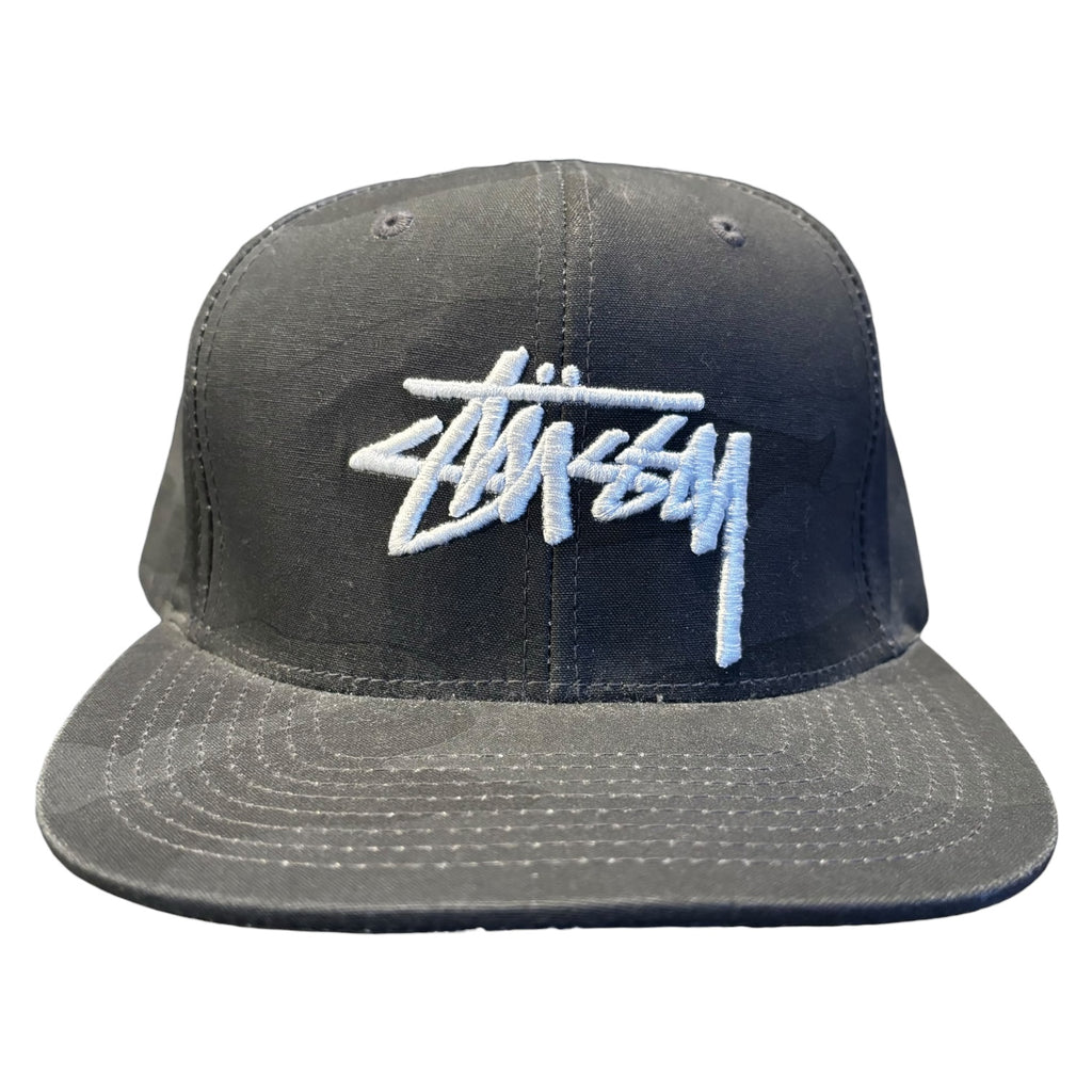 Grey Stüssy Camo Snapback